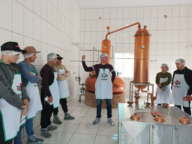 Leia mais sobre o artigo Epagri realiza Dia de Campo sobre produção artesanal de cachaça