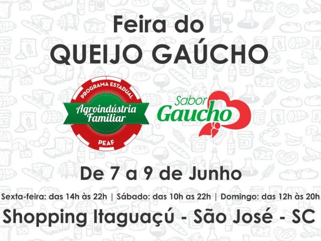 Leia mais sobre o artigo Shopping na Grande Florianópolis vai sediar a Feira do Queijo Gaúcho entre os dias 7 e 9 de junho