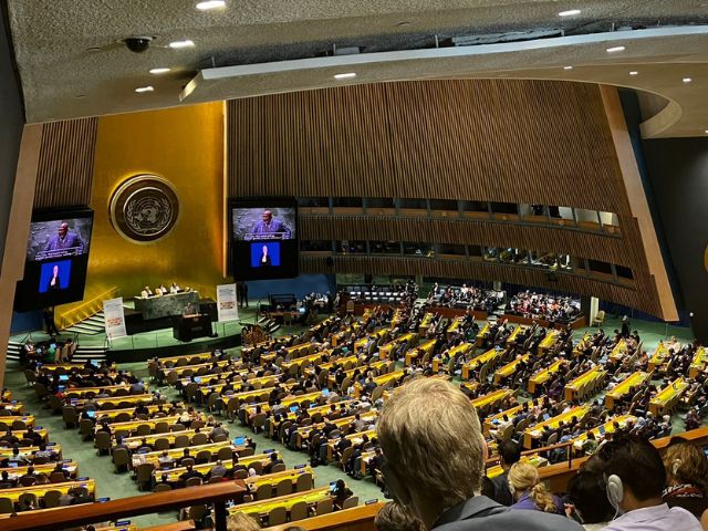 Leia mais sobre o artigo Pesquisador da Epagri palestra em Nova York durante evento da ONU