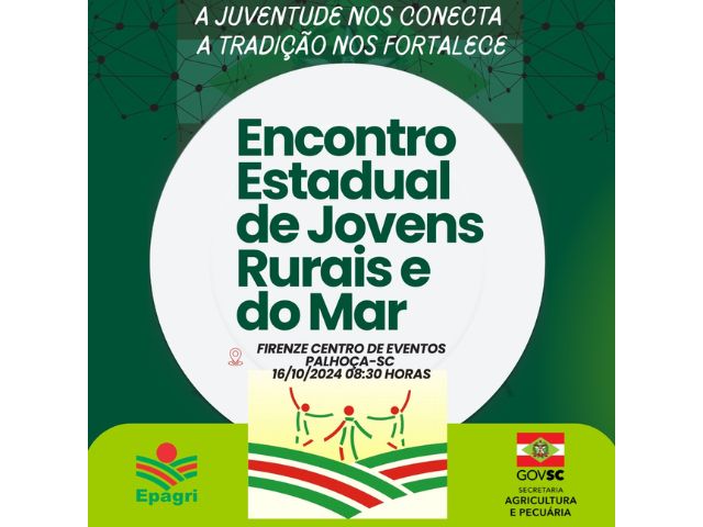 Leia mais sobre o artigo 16 de outubro, Dia da Juventude Rural: Epagri reúne cerca de 600 jovens rurais e do mar na Grande Florianópolis