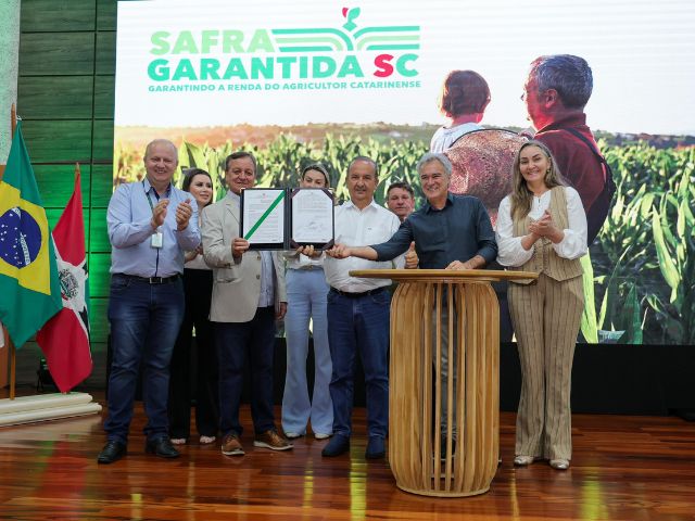 Governo do Estado lança o Safra Garantida SC com R$ 84 milhões em investimentos para proteger agricultores familiares